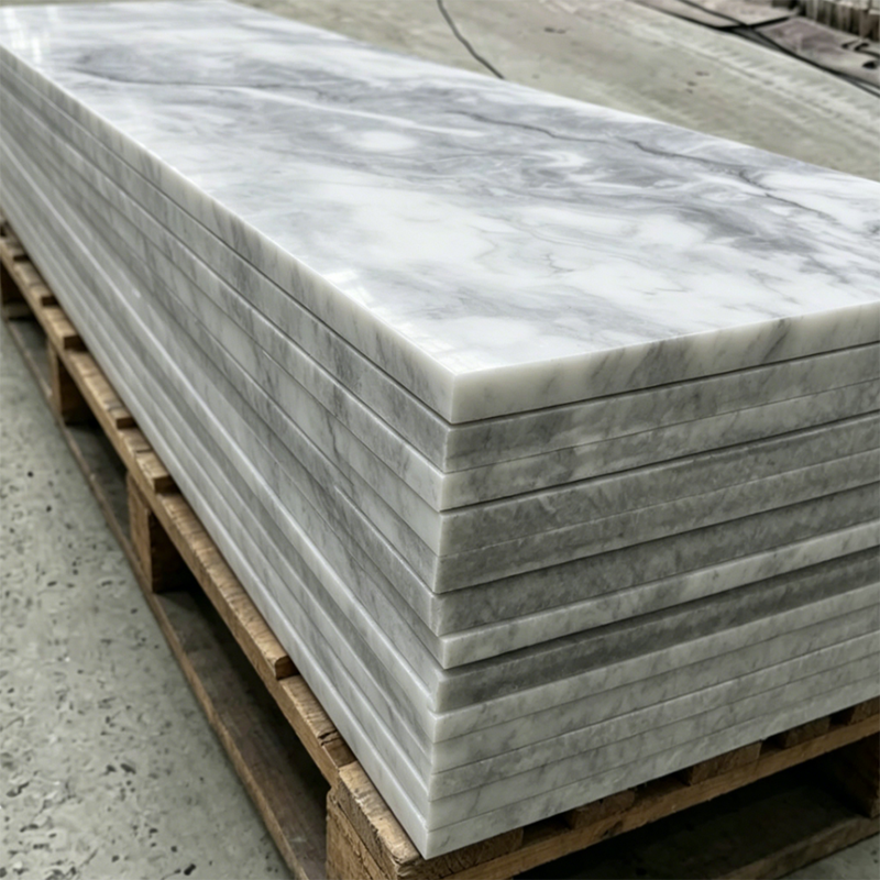 Acrylic Wall Panel 12mm Seamless Resistant to Stains Customized Thickness Solid Surface Countertop Panels for Kitchen